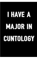 I Have a Major in Cuntology