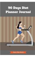90 Days Diet Planner Journal
