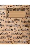 Guitar Tab Notebook