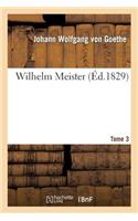 Wilhelm Meister. Tome 3