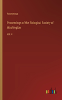 Proceedings of the Biological Society of Washington: Vol. 4