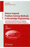 Nature Inspired Problem-Solving Methods in Knowledge Engineering