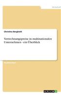 Verrechnungspreise in multinationalen Unternehmen - ein Überblick