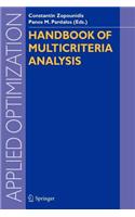 Handbook of Multicriteria Analysis