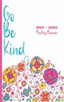2021 - 2022 Monthly Planner