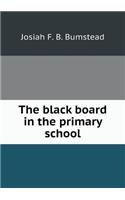 The black board in the primary school: (English)