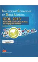 International Conference on Digital Libraries (ICDL) 2013