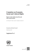 Committee on Economic, Social and Cultural Rights