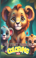 My First Animal Coloring Book