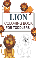 Lion Coloring Book For Toddlers