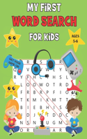 My First Word Search for Kids Ages 5-6