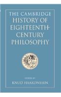 The Cambridge History of Eighteenth-Century Philosophy 2 Volume Hardback Boxed Set
