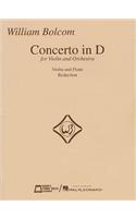 Concerto in D for Violin and Orchestra