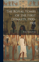 Royal Tombs of the First Dynasty, 1900-1901; v.1