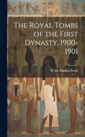 Royal Tombs of the First Dynasty, 1900-1901; v.1