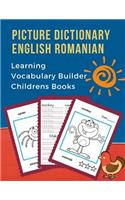 Picture Dictionary English Romanian Learning Vocabulary Builder Childrens Books