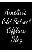 Amelia's Old School Offline Blog