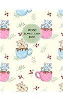 My Cat Blank Sticker Book