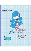 Notebook Knitting: 2:3 Ratio Design Blank Knitter's Journal Graph Paper Notebook on Your Design Knitting Charts for Creative New Patterns Composition Notebook Little M