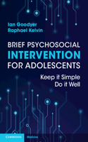 Brief Psychosocial Intervention for Adolescents