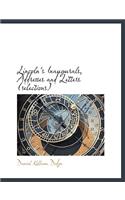 Lincoln's Inaugurals, Addresses and Letters (Selections): (English)