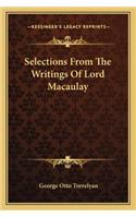 Selections From The Writings Of Lord Macaulay: (English)