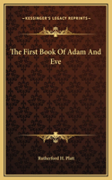 The First Book Of Adam And Eve