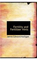 Fertility and Fertilizer Hints