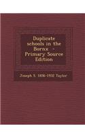 Duplicate Schools in the Bornx