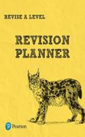 Pearson REVISE A level Revision Planner - for 2025 and 2026 exams
