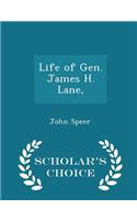 Life of Gen. James H. Lane, - Scholar's Choice Edition