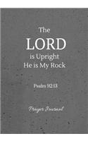 The Lord is Upright He is My Rock