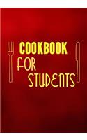 Cookbook For Students: Blank Recipe Cookbook Journal V2