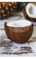 A Freshly Cut Coconut Tropical Fruit Journal
