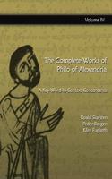 The Complete Works of Philo of Alexandria: A Key-Word-In-Context Concordance (Vol 4)