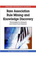 Rare Association Rule Mining and Knowledge Discovery