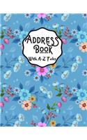 Address Book with A-Z Tabs