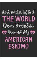 As A Matter Of Fact The World Does Revolve Around My American Eskimo