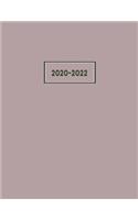 2020-2022 Monthly Planner