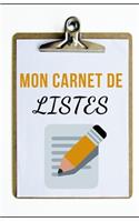 Mon Carnet de Listes