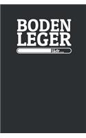 Bodenleger lädt: Notizen - gepunktet, liniertes Notizbuch - für Notizen, Erinnerungen, Daten - Notizbuch für Bodenleger in Ausbildung