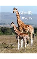 Giraffe Lovers 100 page Journal: Large notebook journal with 3 yearly calendar pages for 2019, 2020 and 2021 Makes an excellent gift idea for birthdays or any special occasion