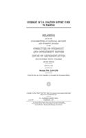 Oversight of U.S. coalition support funds to Pakistan