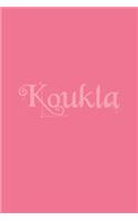 Koukla Notebook (Pink Cover)
