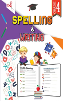 Spelling and Writing - Grade 4: Spell and Write Activity Book for Classroom and Home, 4th Grade Writing and Spelling Practice Book