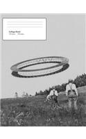 College Ruled Lined Paper Composition Notebook: Kite Experiment cover