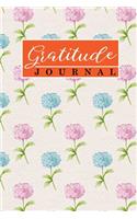 Gratitude Journal: Gratitude A Daily Journal, Gratitude Journals To Write In For Women, Gratitude Journal For Girls, Blank Gratitude Journal, Hydrangea Flower Cover(35 Gratitude Journal)
