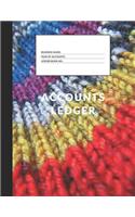 Accounts Ledger: Simple Accounts Ledger for Home or Business(8 Simple Accounts Ledger 8.5 X 11)