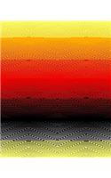 Abstract Zig Zag Notebook