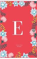 Monogram Letter E Journal